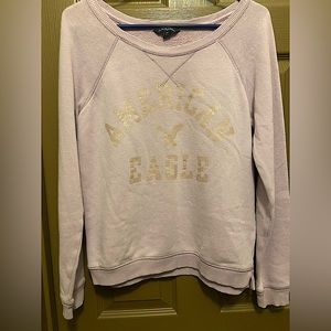 American Eagle Purple Light Weight Sweater/Shirt